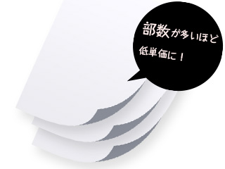 部数が多いほど低単価に